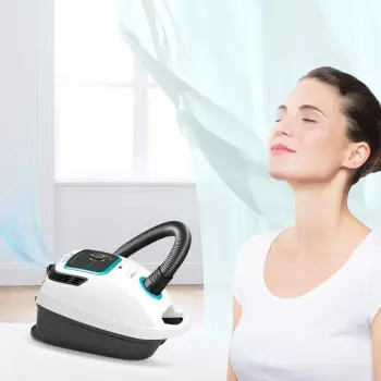Fshesë me korrent Bosch ProHygienic BGL6HYG1, me qese, filtër HEPA U15, e bardhë