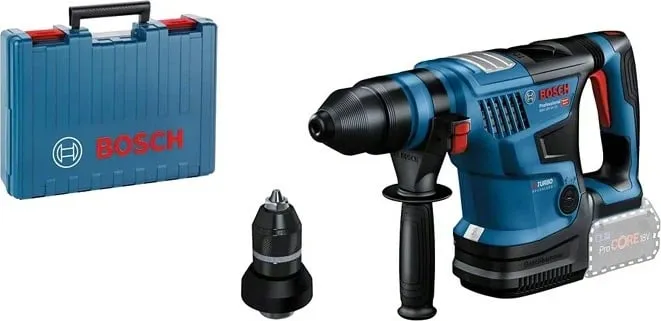Çekiç elektrik Bosch GBH 18V-34 CF, SDS Plus, 18V, 5.8J, me valixhe, blu - 2