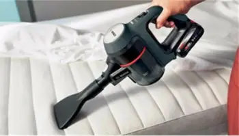 Fshesë me korrent pa kabllo Bosch Unlimited 7 BBS712A, bateri e këmbyeshme, tub i përkulshëm, gri