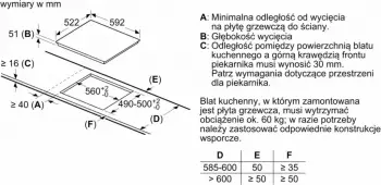 Pllakë me induksion Bosch PUE611BB5D, e zezë