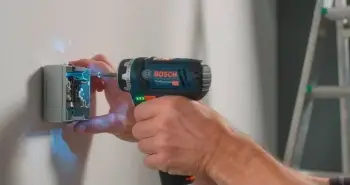 Sharrë elektrike Bosch GSR 12V-15 FC Professional, 12V, pa çelës, zi/kaltër