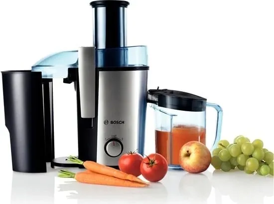 Makinë për bëjë lëng Bosch MES3500, 700 W, e Zezë dhe Argjendtë - 8