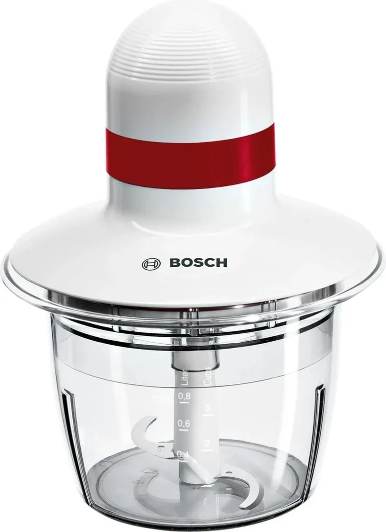 Grirëse elektrike Bosch, 400W, 0.8L, e bardhë / kuqe - 2