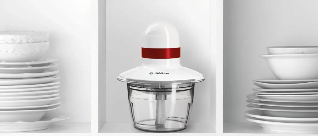 Grirëse elektrike Bosch, 400W, 0.8L, e bardhë / kuqe - 4
