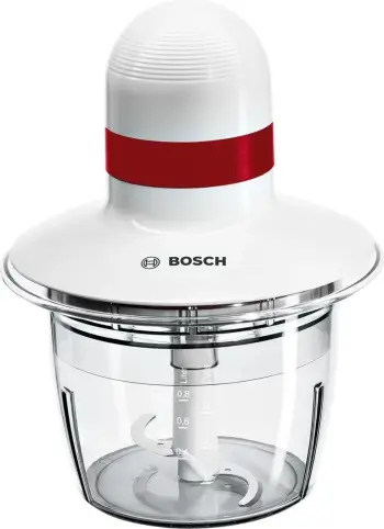 Grirëse elektrike Bosch, 400W, 0.8L, e bardhë / kuqe