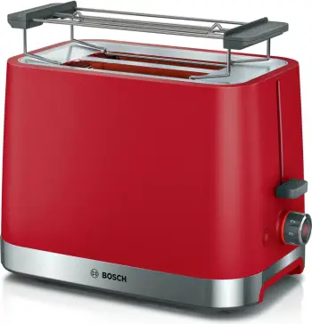 Toster Bosch TAT4M224, 2 feta, 950 W, e kuqe