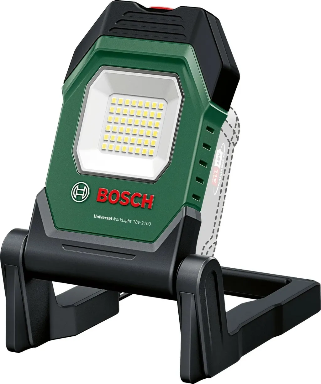 Dritë pune Bosch UNIVERSALWORKLIGHT 18V-2100 P4A, LED, 2100 lm, pa bateri - 1
