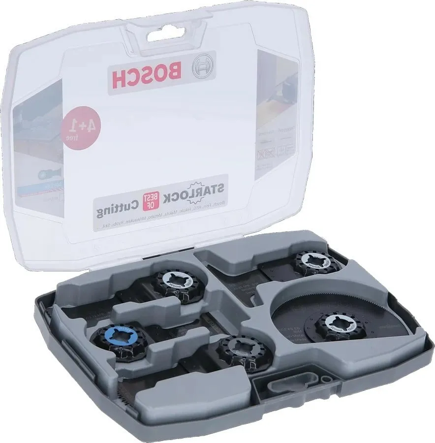 Set prerës Bosch Starlock, 5 copë, kuti plastike - 1