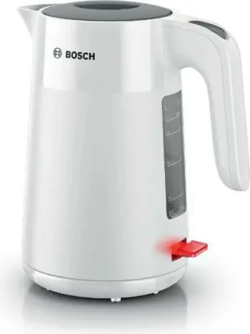 Çajnik elektrik Bosch MyMoment TWK2M161, 1.7L, 2400W, i bardhë