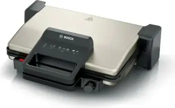 Grill elektrik Bosch TCG3302, 2000W, pllaka qeramike, gri