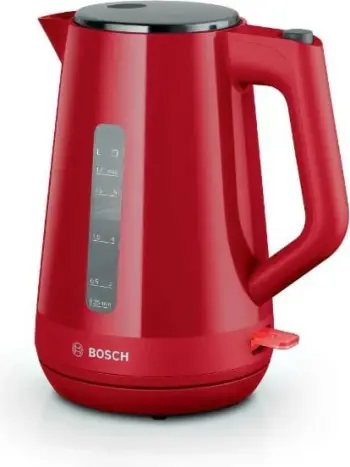 Çajnik elektrik Bosch MyMoment TWK1M124, 1.7L, 2400W, i kuq