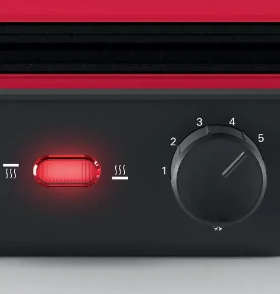 Grill tavoline Bosch TCG4104, i kuq - 3