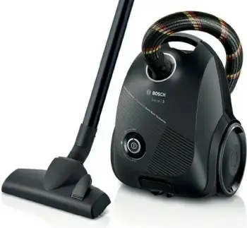 Fshesë me korrent Bosch Serie 2 BGDS2CHAMP, 600 W, Drum, 3.5 L, e zezë
