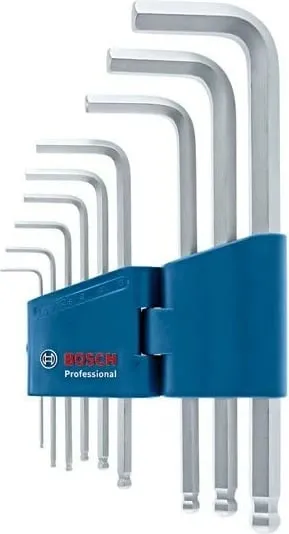 Set çelësa imbus Bosch 9 copë, ball end, dizajn ergonomik - 2