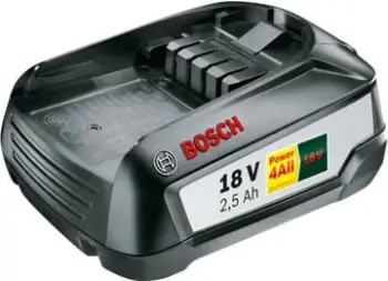 Bateri, Bosch, PBA 18V 2.5Ah W-B WB 1600A005B0, Li-Ion 18V 2.5Ah Power for All, e zezë