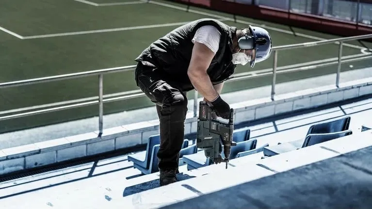 Freza goditëse Bosch SDS plus, 4 tehe, për beton - 3