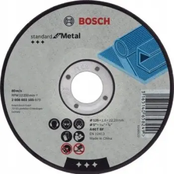 Disk prerës për metal Bosch Standard for Metal 115mm, trashësi 1.6mm