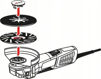 Disk fibër Bosch X-LOCK R780, 125mm, për metal dhe inoks