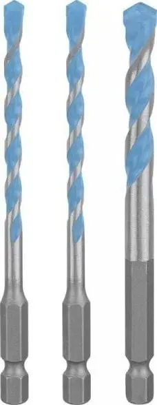 Set stërvitjesh Bosch Expert HEX-9 Multiconstruction, 3 copë, universal