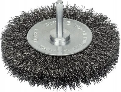 Furçë rrethore BOSCH Disc, tel i valëzuar 100 mm, për stërvitje, metalike - 3