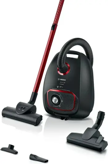 Fshesë me korent BOSCH Serie 4 BGB41POW1, 850 W, me qese, e zezë