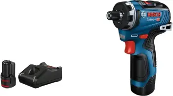 Vidërrues Bosch GSR 12V-35 HX Professional, brushless, 12V, 3Ah, me dy bateri, zi/blu/kuq