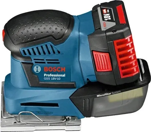 Smerilues Bosch GSS 18V-10, i kaltër - 1