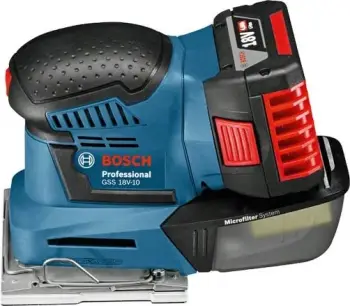 Smerilues Bosch GSS 18V-10, i kaltër