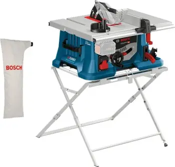 Sharrë tavoline Bosch GTS 18V-216, 18V, disk 216 mm, blu