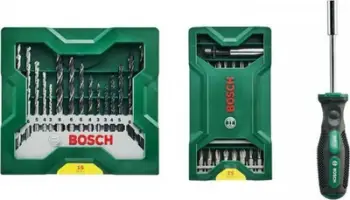 Set aksesorësh Bosch Mini X-Line 2607017655, 1 copë, për shpuarje dhe vidhosje