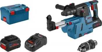Çekan pa kabllo Bosch GBH 18V 26 F, 18V, 2x 5.5Ah ProCORE, blu