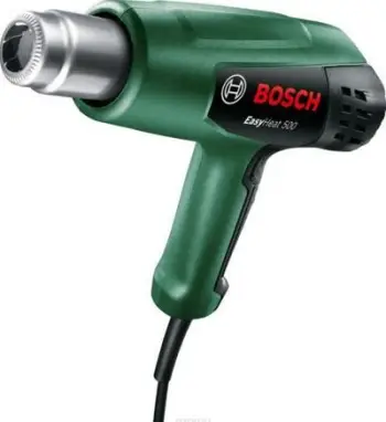 Pistoletë ngrohëse Bosch Easyheat 500, 1600 W, 550 °C, e gjelbër