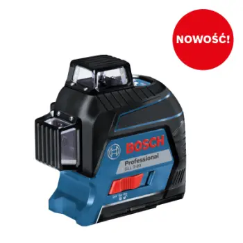 Laser i kuq planar Bosch GLL 3-80, 30m