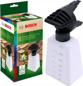 Grykë pastrimi me enë detergjenti Bosch F016800595, 350ml, për lavatriçe me presion, e gjelbër