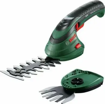 Gërshërë kopshti pa kabllo Bosch ISIO 3, teh 12 cm, 3.6V, jeshile