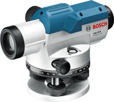 Nivel optik Bosch GOL 26D, zmadhim 26x, IP54, metalik - 1