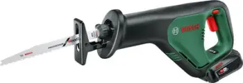 Sharë reciproke me bateri Bosch AdvancedRecip 18V, 1x2.5Ah, jeshile e zezë