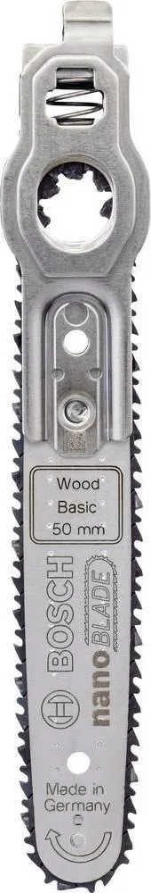 Teh sharrë Bosch NanoBlade Wood Basic 50, për dru, prerje precize - 1