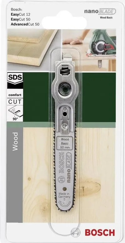 Teh sharrë Bosch NanoBlade Wood Basic 50, për dru, prerje precize - 2