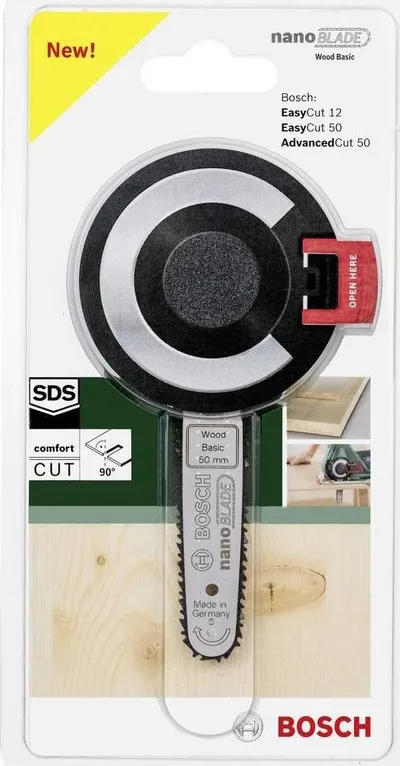 Teh sharrë Bosch NanoBlade Wood Basic 50, për dru, prerje precize - 3