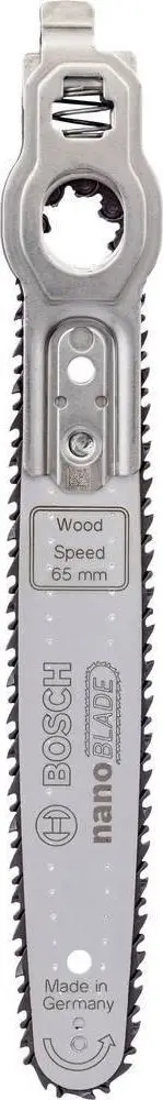 Teh sharrë Bosch NanoBlade Wood Speed 65, 65mm, për dru dhe plastikë