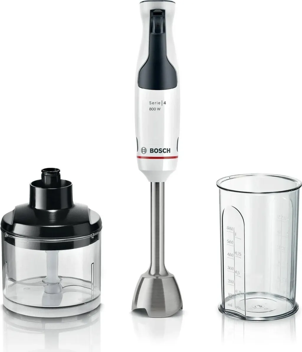 Blender dore Bosch MSM4W420, 800W, bardhë - 1