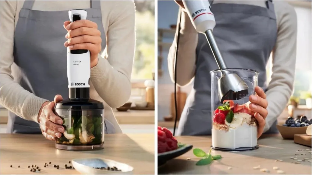 Blender dore Bosch MSM4W420, 800W, bardhë - 4
