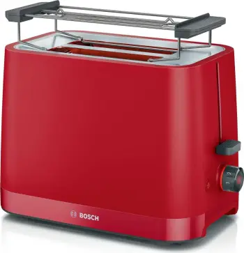 Toster Bosch TAT3M124, 950 W, i kuq