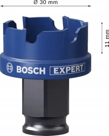 Sharrë rrethore Bosch Expert Hole Saw Carbide SheetMetal 30mm
