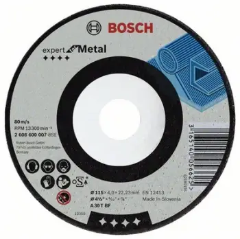 Disk prerës Bosch Expert A 30 T BF për metal, 12.5x22x0.6cm
