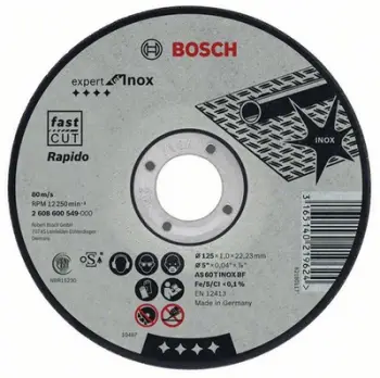 Disk prerës Bosch 2608600545, 115 x 22 x 1.0mm