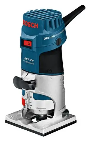 Frezë kantosh Bosch GKF 600, 600W, profesionale, blu