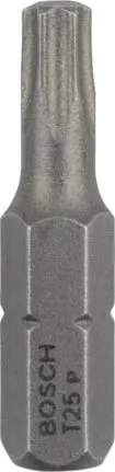 Set bitash Bosch Extra Hard Torx T25, 25mm, paketim 3 copë - 1