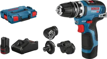 Pistol grip drill Bosch GSR 12V-35 FC, Keyless, Brushless, 1 cm, 1750 RPM, 3.2 cm